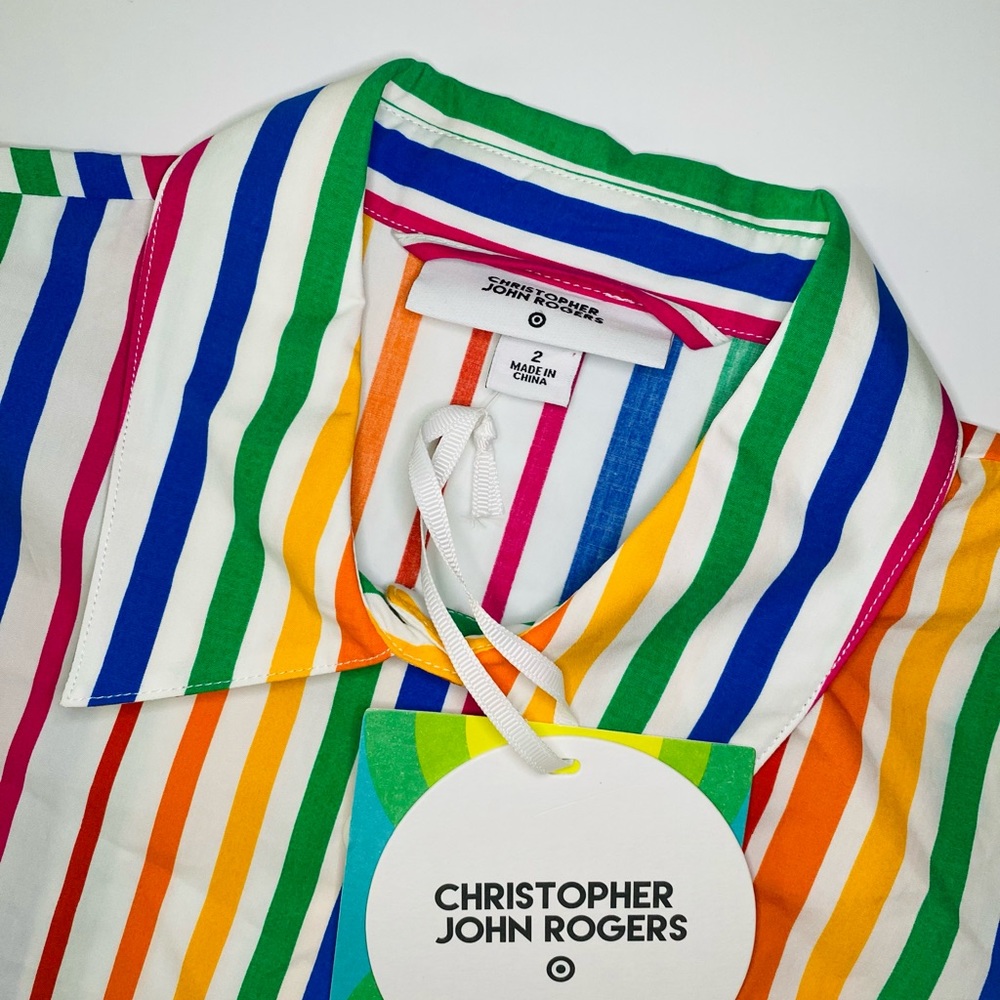 Christopher John Rogers for Target Shirtdress - Picture 7 of 9
